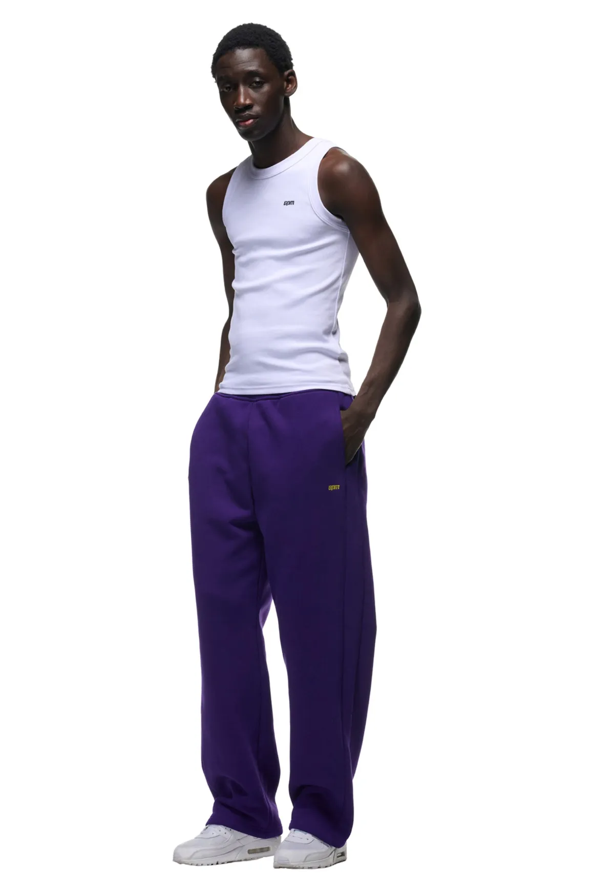 OPEN LEG JOGGER CYBER PURPLE