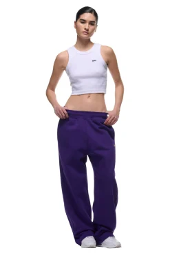 OPEN LEG JOGGER CYBER PURPLE