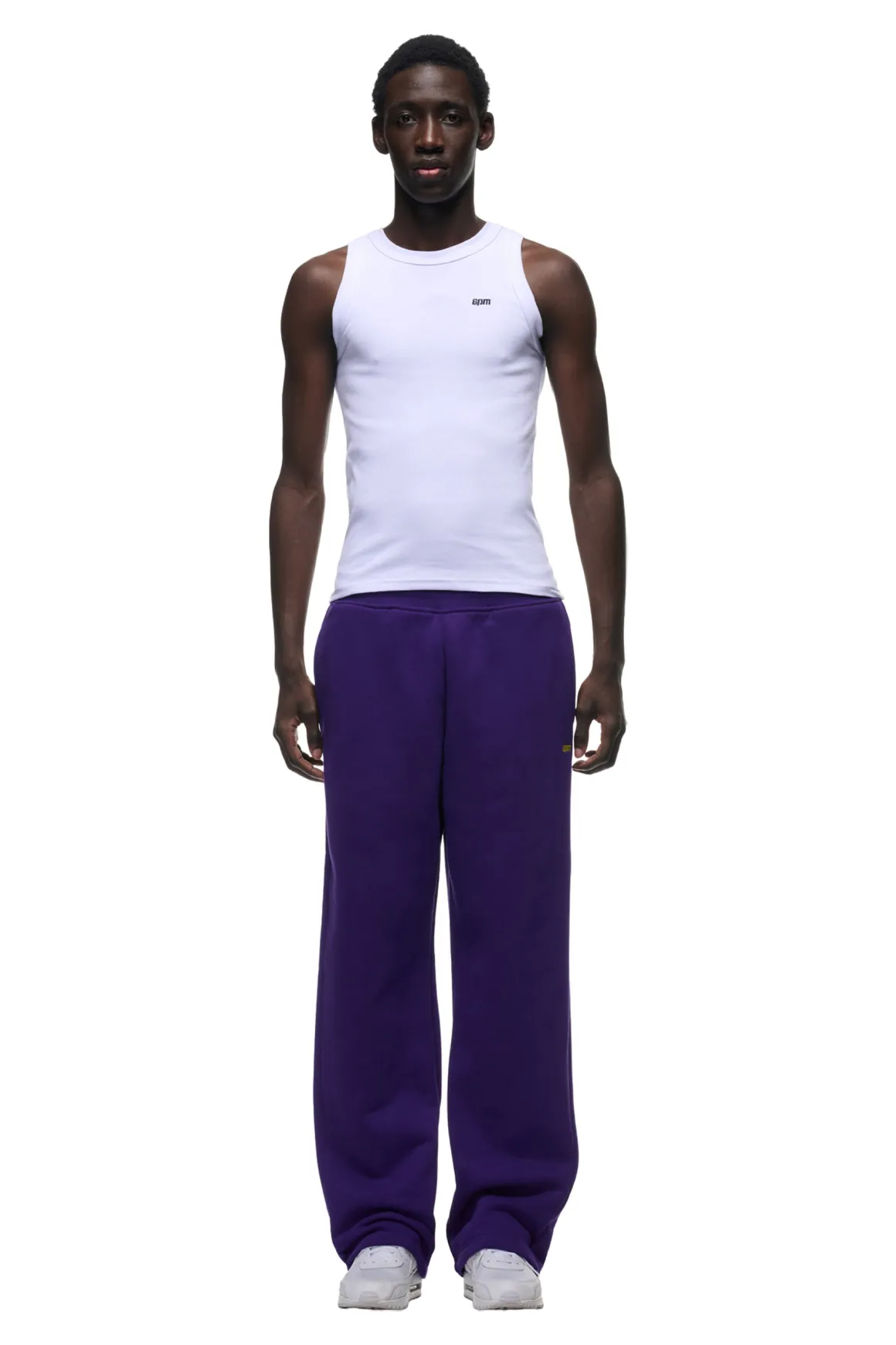 OPEN LEG JOGGER CYBER PURPLE