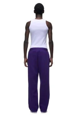 OPEN LEG JOGGER CYBER PURPLE