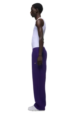OPEN LEG JOGGER CYBER PURPLE