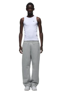 OPEN LEG JOGGER GREY MELANGE
