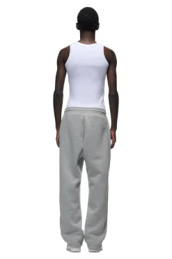 OPEN LEG JOGGER GREY MELANGE