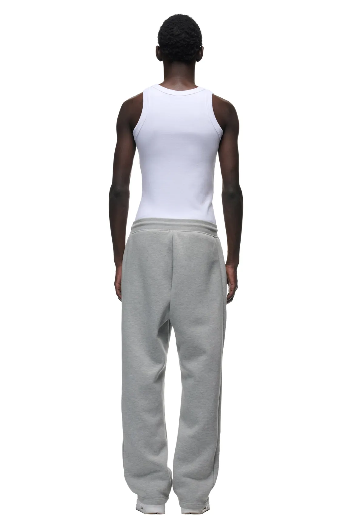 OPEN LEG JOGGER GREY MELANGE