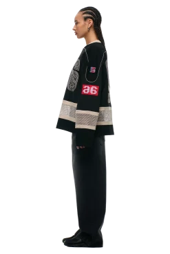 ORNAMENT HOCKEY JERSEY BLACK