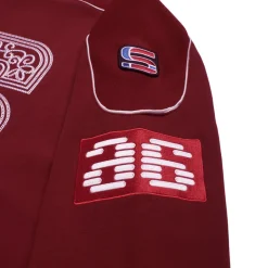 ORNAMENT HOCKEY JERSEY WINE RED