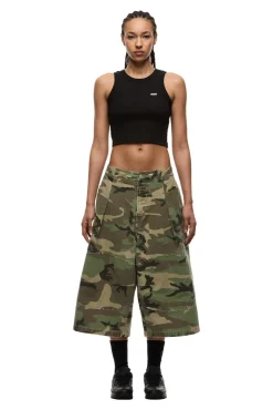 OVERSIZED CAMO WORK SHORTS