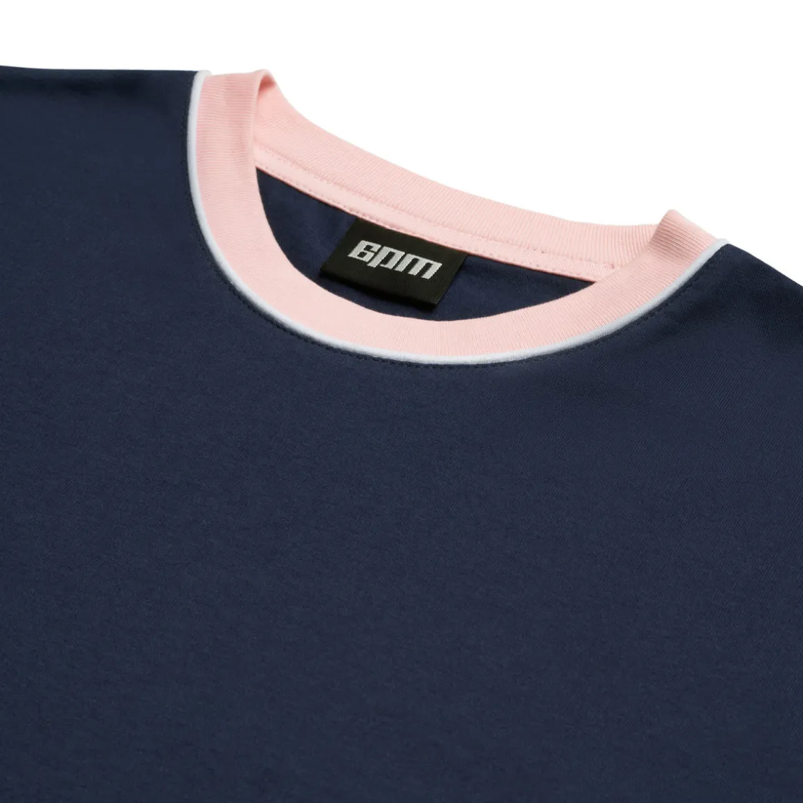 PIPING TEE INK NAVY