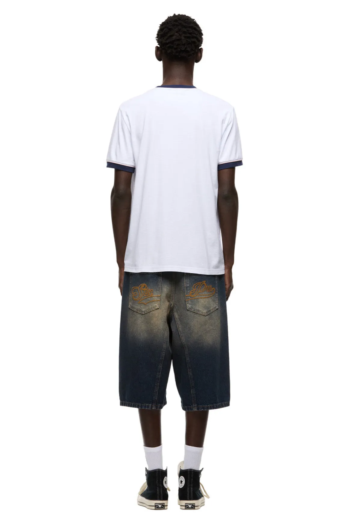PIPING TEE WHITE