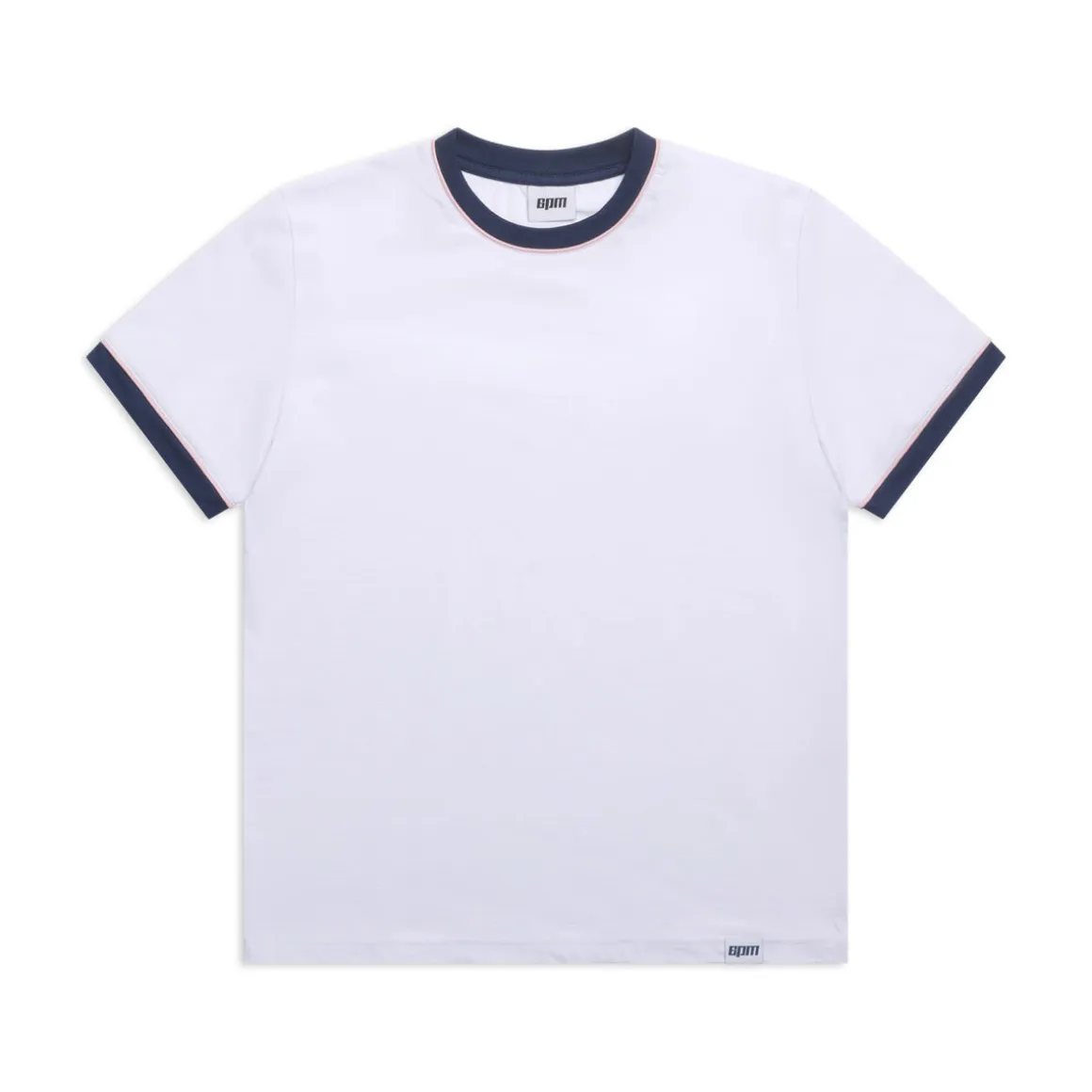PIPING TEE WHITE