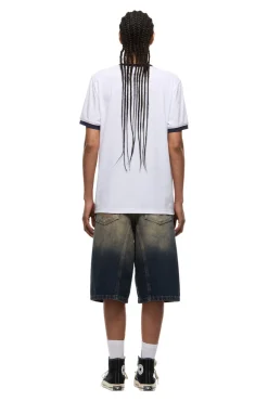 PIPING TEE WHITE