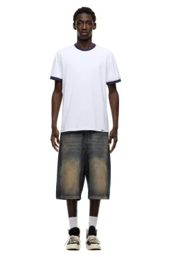 PIPING TEE WHITE