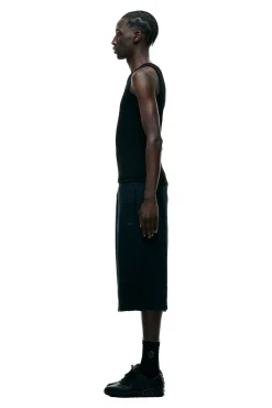 6PM+ LONG SHORTS FADED BLACK