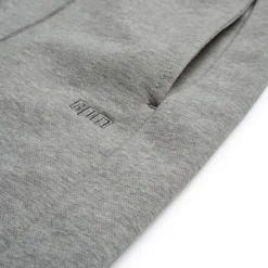 6PM+ LONG SHORTS GREY MELANGE