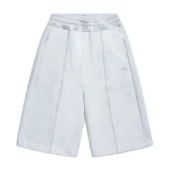 6PM+ LONG SHORTS LIGHT GREY MELANGE