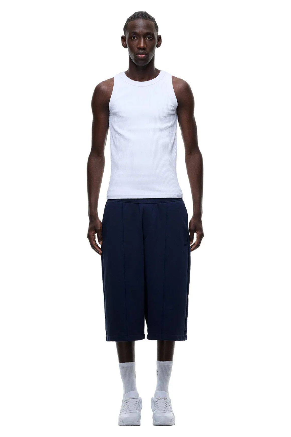 6PM+ LONG SHORTS NAVY