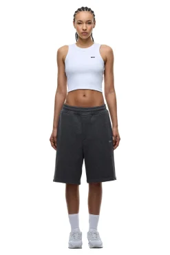 6PM+ SHORTS DARK GREY MELANGE