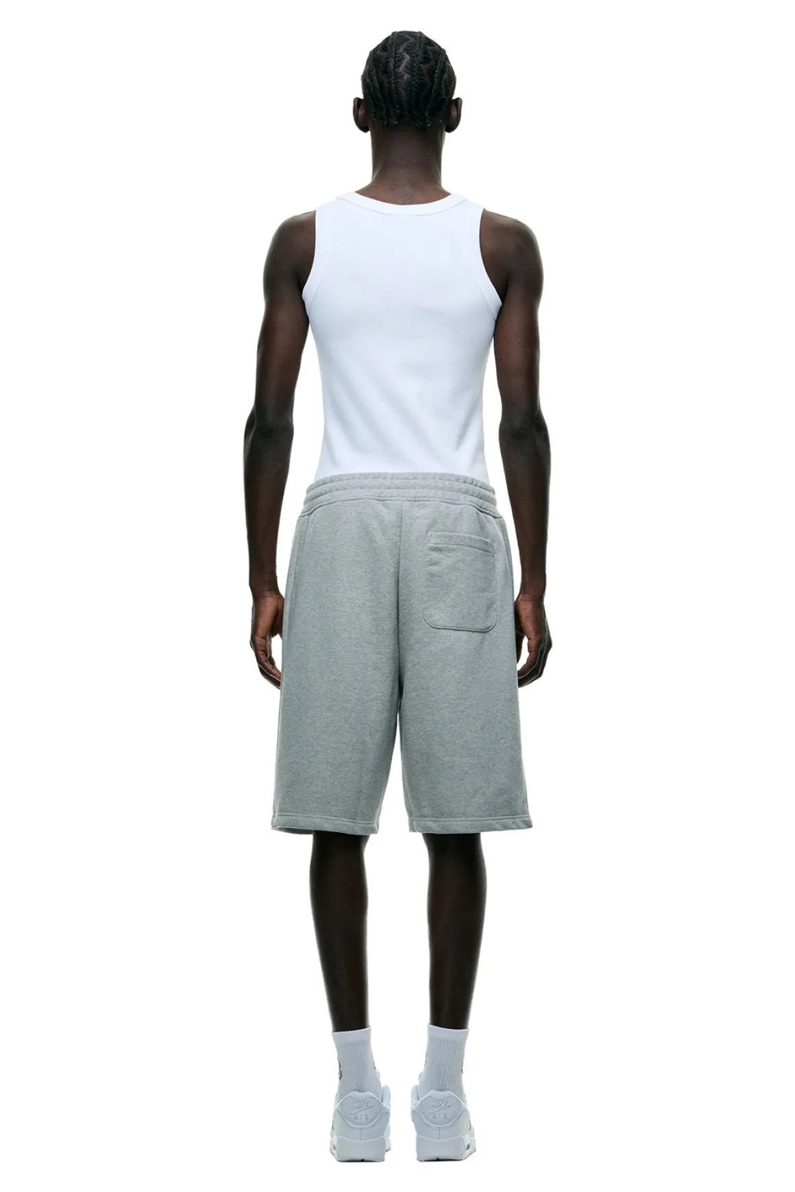 6PM+ SHORTS GREY MELANGE