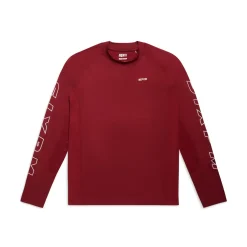 6PM SPORTS LONGSLEEVE WINE RED