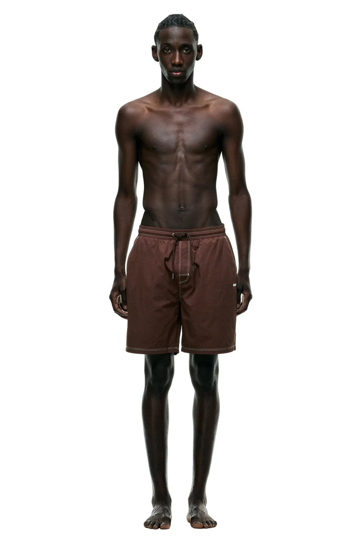 6PM+ SWIM SHORTS COFFEE BEAN
