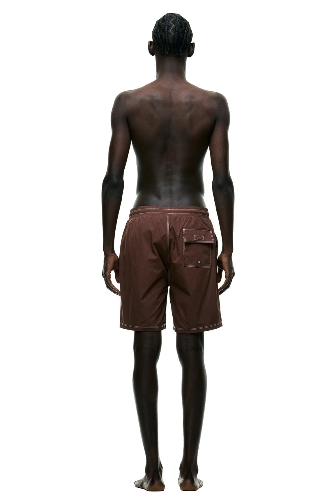 6PM+ SWIM SHORTS COFFEE BEAN