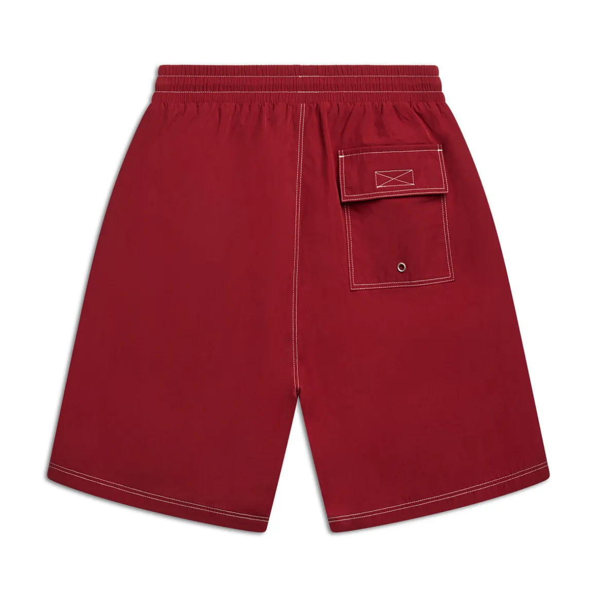 6PM+ SWIM SHORTS WINE RED