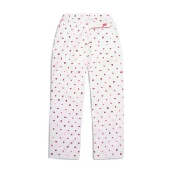 PYJAMA PANTS WITH PIXEL HEARTS