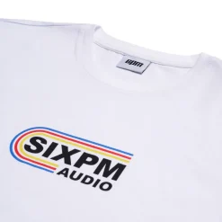 RAINBOW STUDIOS TEE WHITE