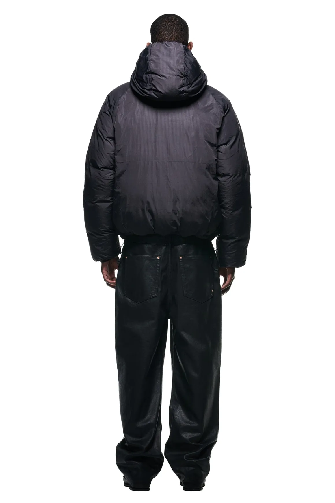 REVERSIBLE PUFFER JACKET BLACK