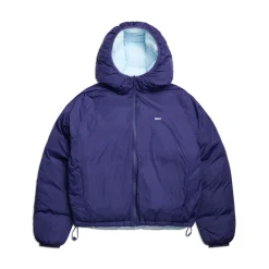 REVERSIBLE PUFFER JACKET BLUE