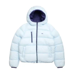 REVERSIBLE PUFFER JACKET BLUE