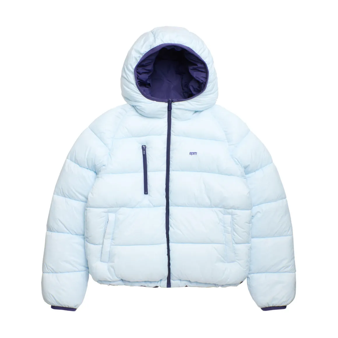 REVERSIBLE PUFFER JACKET BLUE