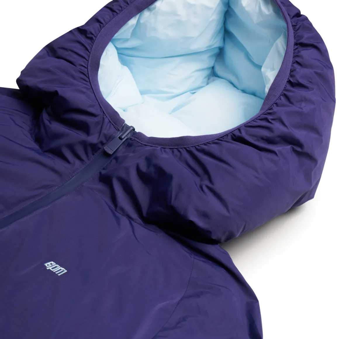 REVERSIBLE PUFFER JACKET BLUE