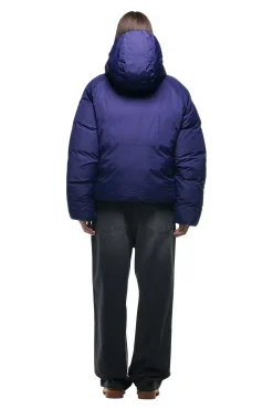 REVERSIBLE PUFFER JACKET BLUE