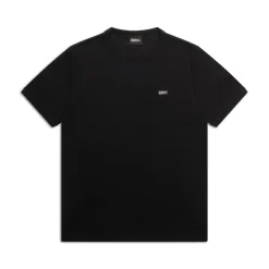 RIBBED SLIM FIT TEE BLACK