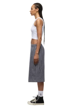 SEERSUCKER SHORTS NAUTICAL BLUE/WHITE