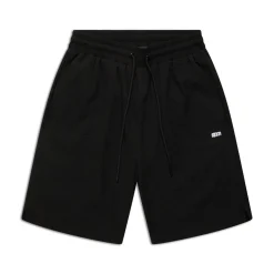 SEERSUCKER SWIM SHORTS BLACK