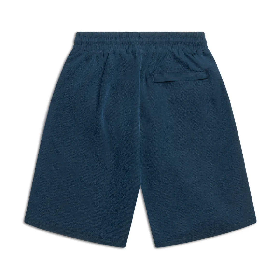 SEERSUCKER SWIM SHORTS BLUE LAKE