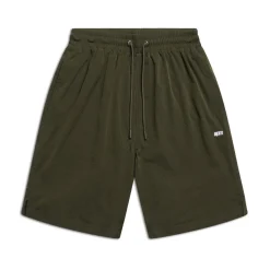 SEERSUCKER SWIM SHORTS FOREST NIGHT