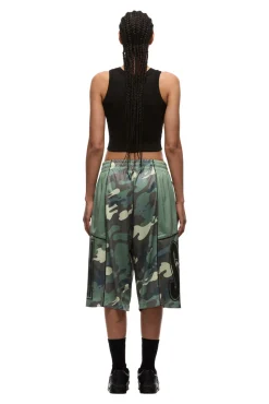 SIX MESH SHORTS PASTEL OLIVE