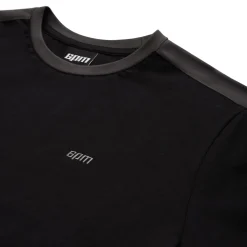 SLIM FIT RINGER TEE BLACK