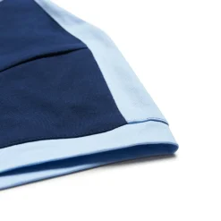 SLIM FIT RINGER TEE NAVY