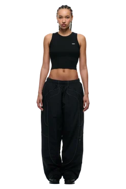 SOLID EVERYDAY TRACK PANTS BLACK