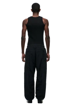SOLID EVERYDAY TRACK PANTS BLACK