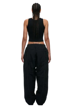 SOLID EVERYDAY TRACK PANTS BLACK