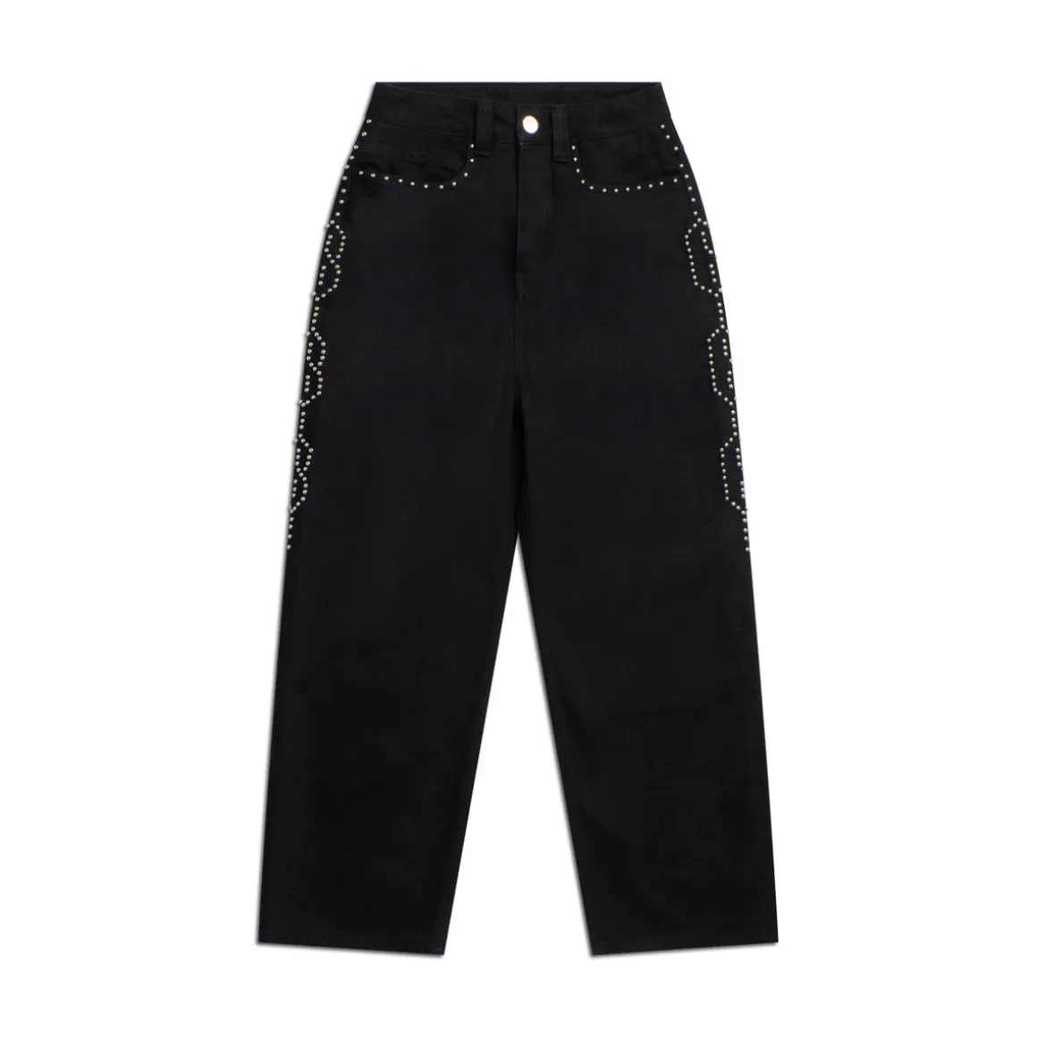 STUDS DENIM BLACK