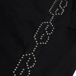 STUDS DENIM BLACK