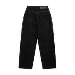 STUDS DENIM BLACK