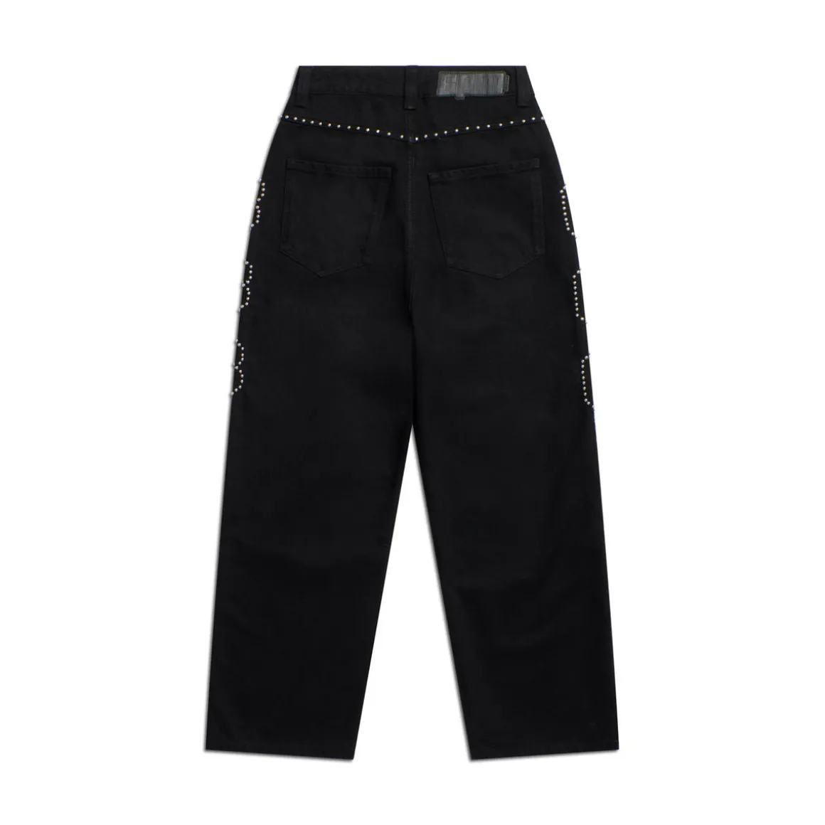STUDS DENIM BLACK