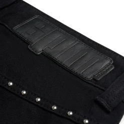 STUDS DENIM BLACK
